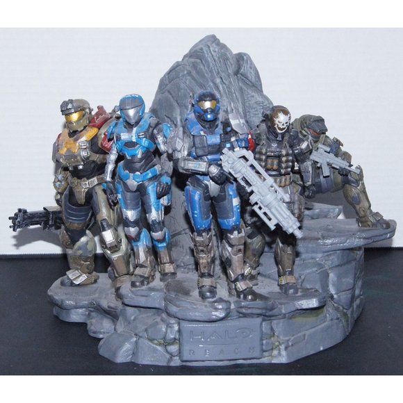 Halo Reach Legendary Edition  Noble Team Figures 2010 - Picture 1 of 13
